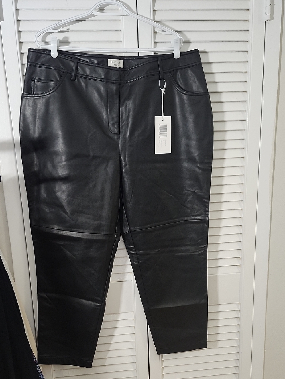 Hudson North faux leather